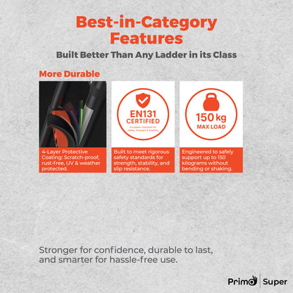 Primo SuperLadder  – Triple Mode Telescopic Ladder
